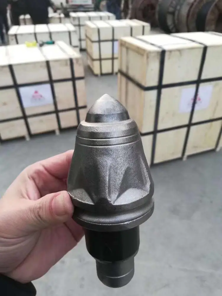 Bell bucket drill bucket for pile construction