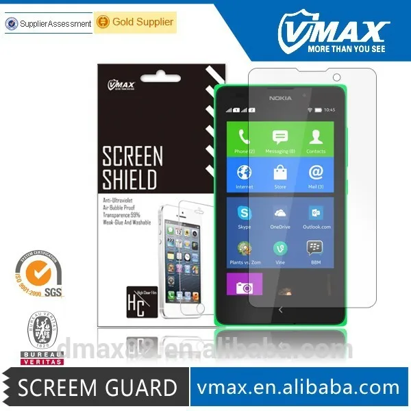 ультра ясной, анти- нуля мобильного телефона протектор экрана для nokia x+