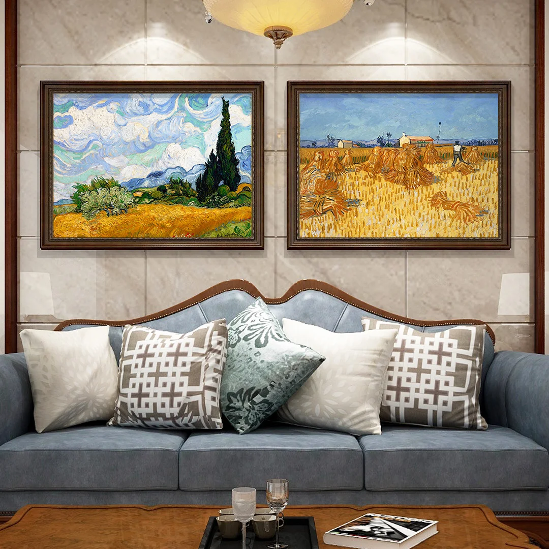 high quality vincent van gogh oil painting reproduction from china handmade landscape decorative canvas wall art