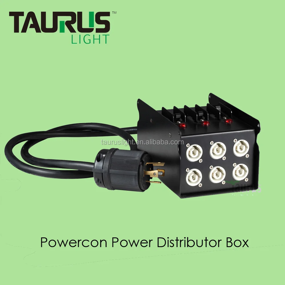 Electrical Power Box Edison Power Distributor Box Powercon