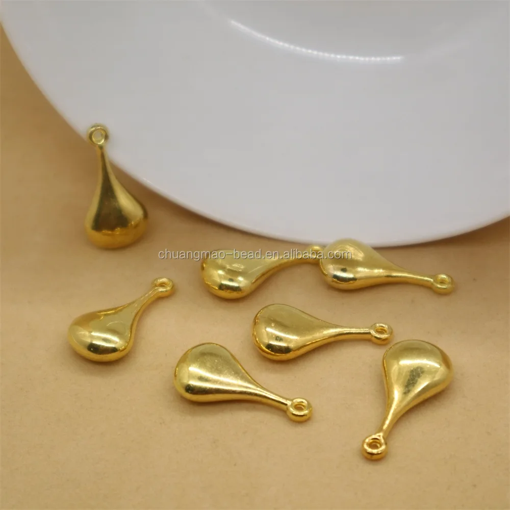 Wholesale different types of golden ccb beads