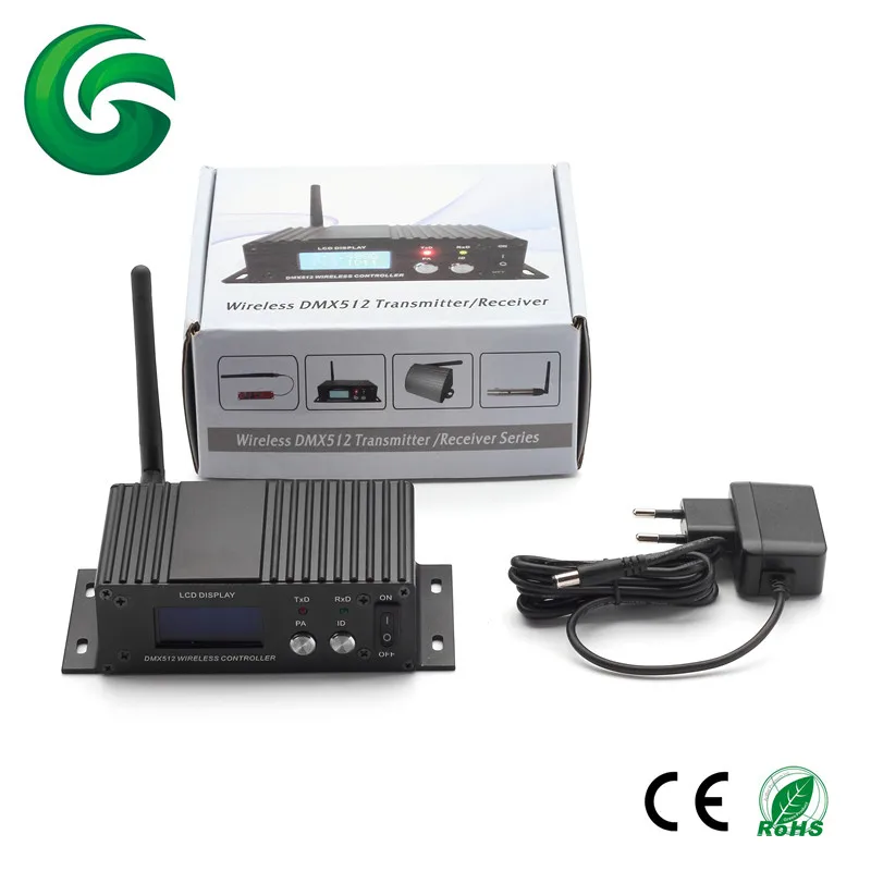 DMX 512 2.4G 400M wireless xlr transmitter receiver