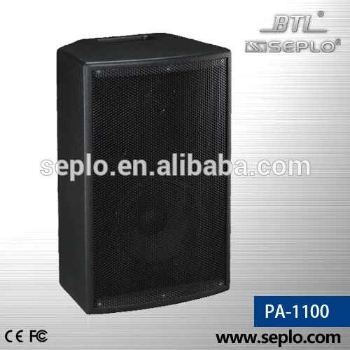 Professioanl громкоговоритель pa-1100/двухстороннее компонентов/предохранители безопасности/громкоговоритель нч стерео