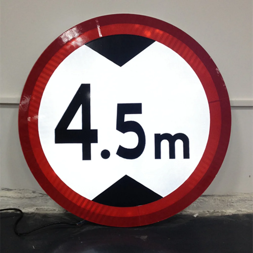 china import Yellow solar 3m diamond grade sign solar Highway traffic signs