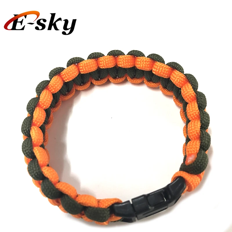 Braided Nylon Paracord Cord Survival Bracelet