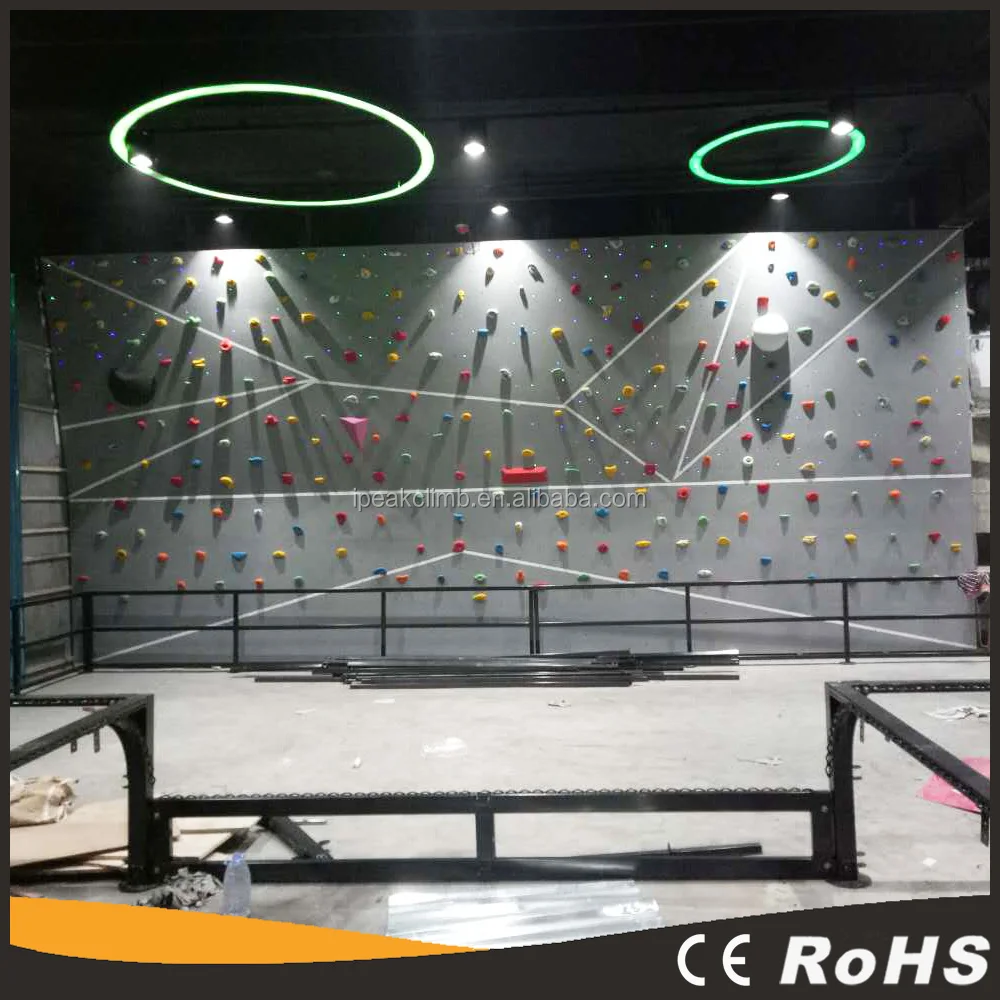 Большое удовольствие! Новейшая светодиодная скалолазающая боулдеринговая стена с CE и ROHS!