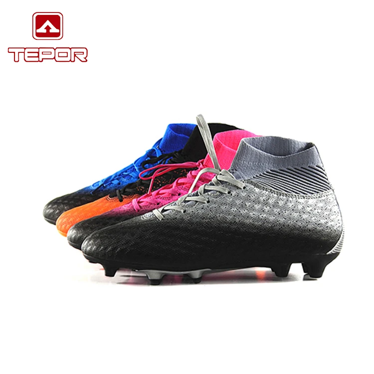 
Hot Sale Comfortable Boy Lace Up Soccer Cleats Shoe 