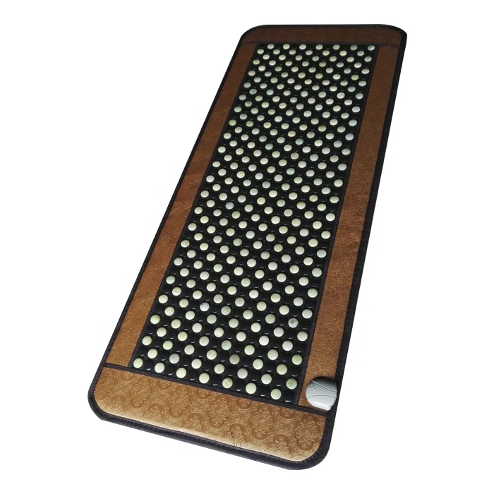 Massager  mat  far infrared negative ion heating Jade and Tourmaline mattress with  low  price