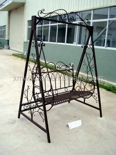 
indoor and outdoor egg shape meta garden Swing Chair 