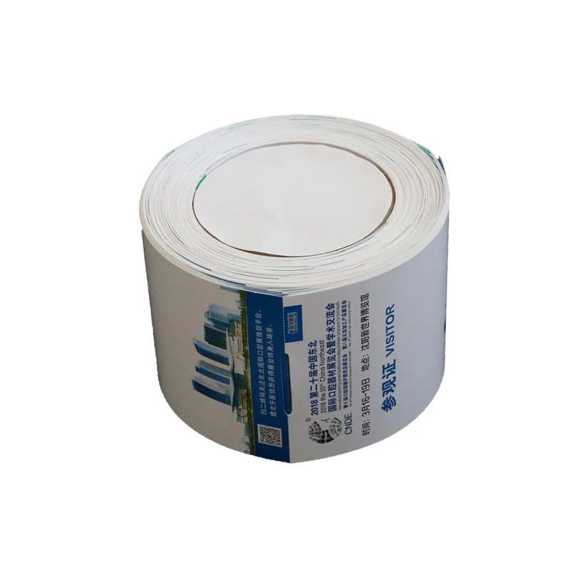 Hot sale custom event ticket roll printing