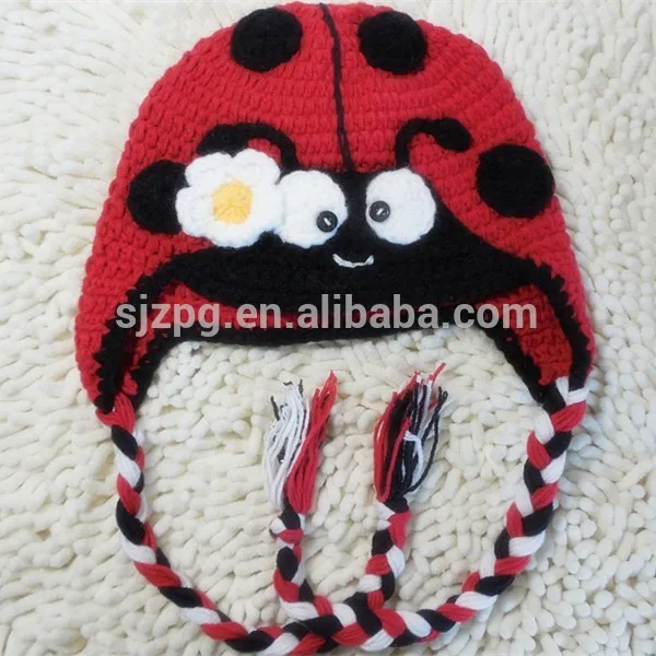 2014 младенца горячей продажи шляпе чисто ручной работы вязания крючком ёивотных моделирования