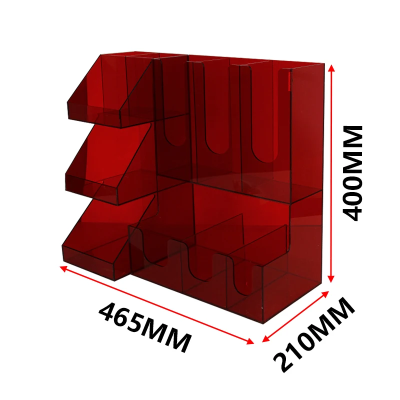 Acrylic mug cup display milk sugar packets ball knife fork straw spoon combo coffee cup display rack