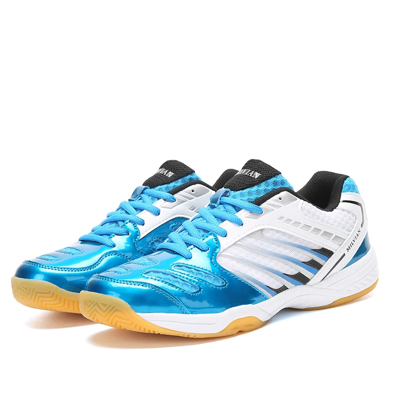 
2021 New Products Composite Rubber+MD Sole Men Women Unisex Badminton Tennis Shoes Sports Shoes 