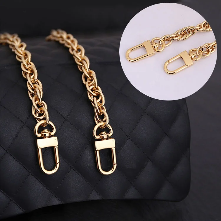 Fashion Handbag Strap Chains For Bag Metal Shoulder Strap