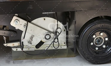 E8006 mini road sweeper Battery Operated Street Sweeper  Yard sweeper