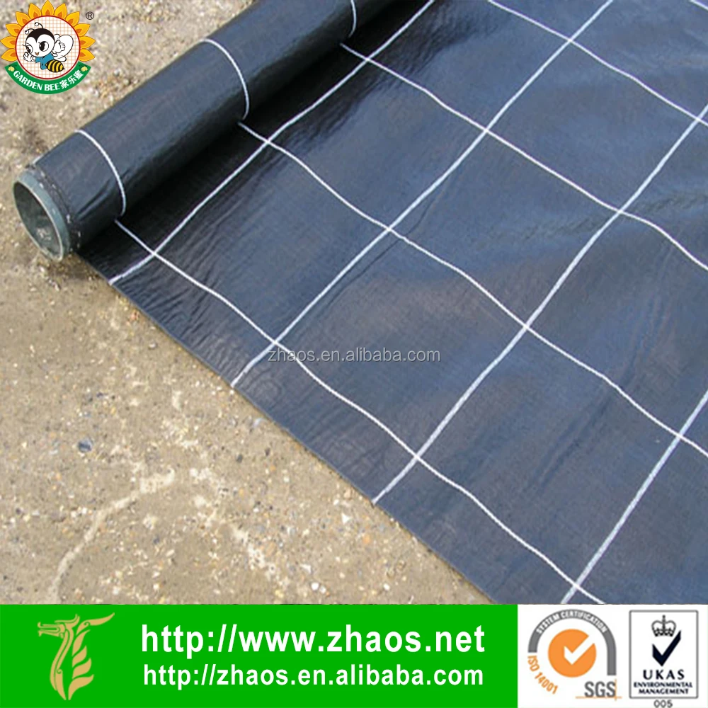 
High density sulzer landscape fabric pp woven weed mat 