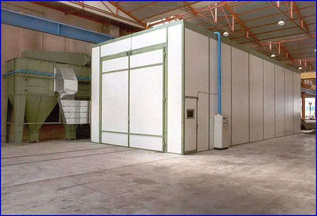 
dust free spray booth woodwork, used paint booth, car painting chamber 