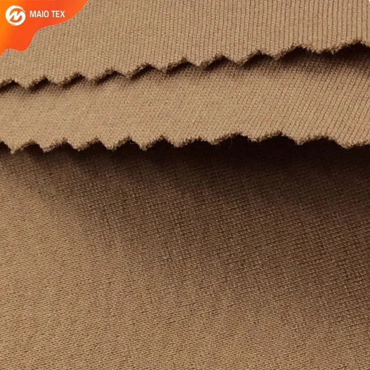
good elastic Garment Fabric Double Face NR punto roma knit fabric 