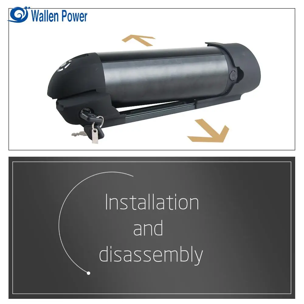 Rechargeable 48v 1000w electric bike battery lithium ion battery 48v 20ah battery