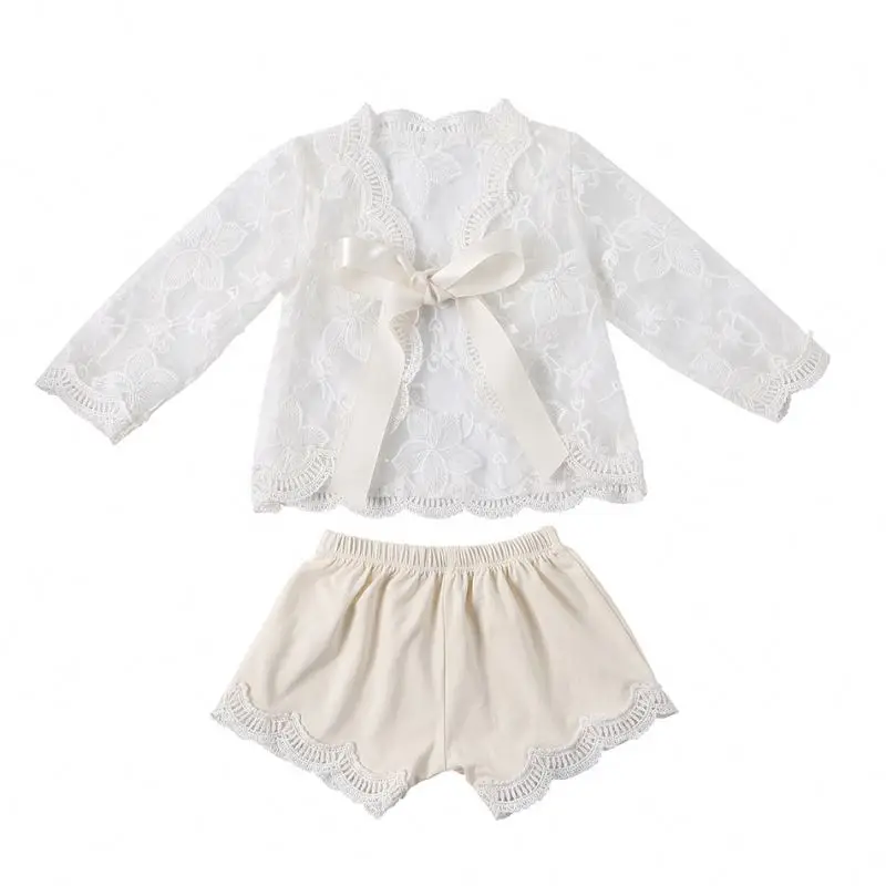 Wholesale kids clothing set cute baby girl summer clothes elegant fashion children girls boutique clothing sets