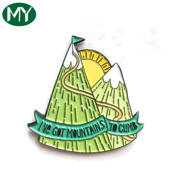 Professional design hard enamel pin badge