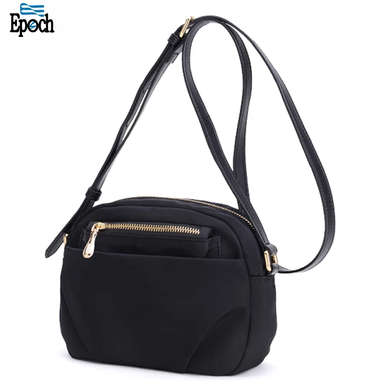 Hot sale ergonomic design nice lightweight nylon mini handbags ladies for travel