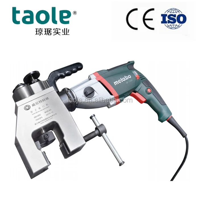 Auto feed Pipe Beveling Machine Steel Plate Cutting Machine ISO-76C