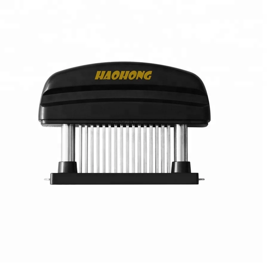 high-quality HHCMX-096 stainless steel steak needle tender meat needle 48 blades meat tenderizer