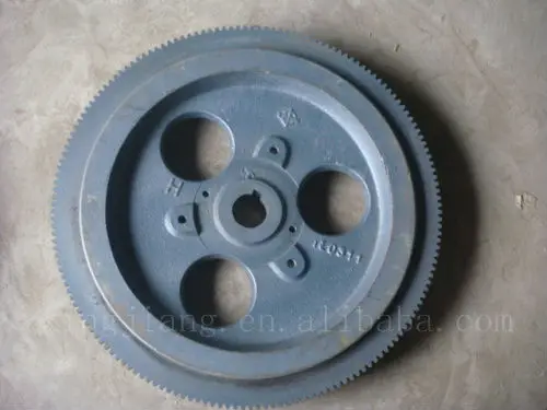 Одноцилиндровый дизельный двигатель L24, запасные части, маховик генератора