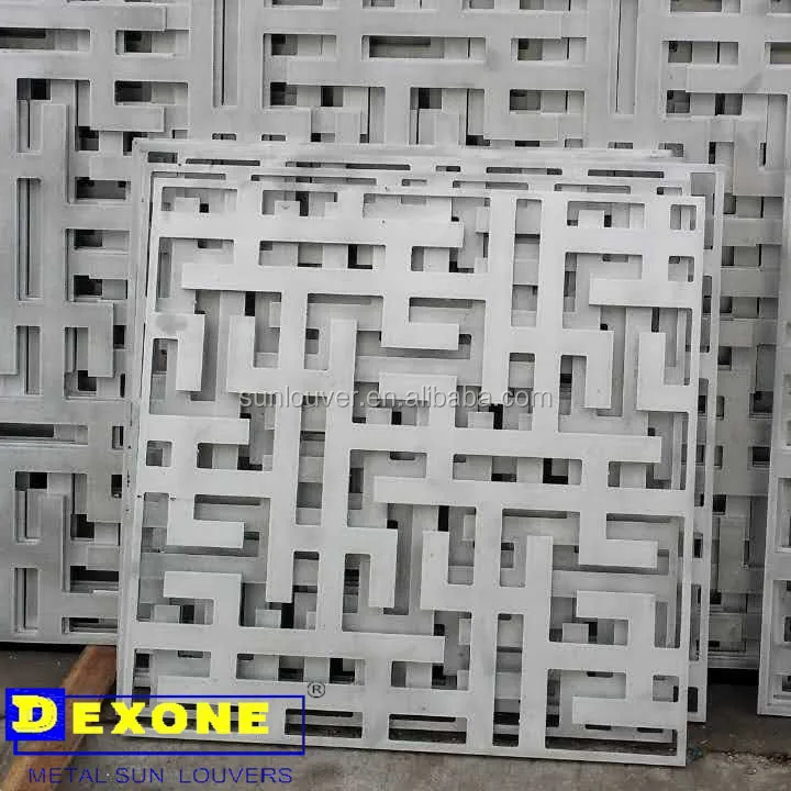 
Metal Curtain Wall Aluminium Decorative Perforated panel 