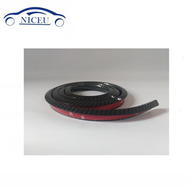 Стильные Углеродные черные накладки на крылья автомобиля защита для бровей свод наклейки брызговики