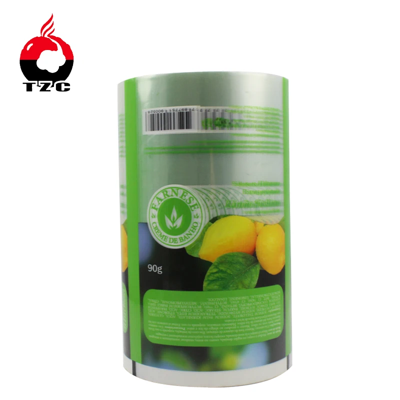OEM printed food packing bopp plastic roll film stock