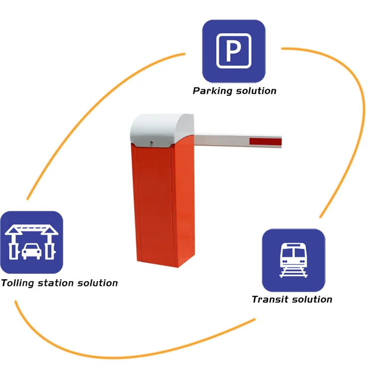 Car Park Remote Automatic Chain Barriers for Parking System