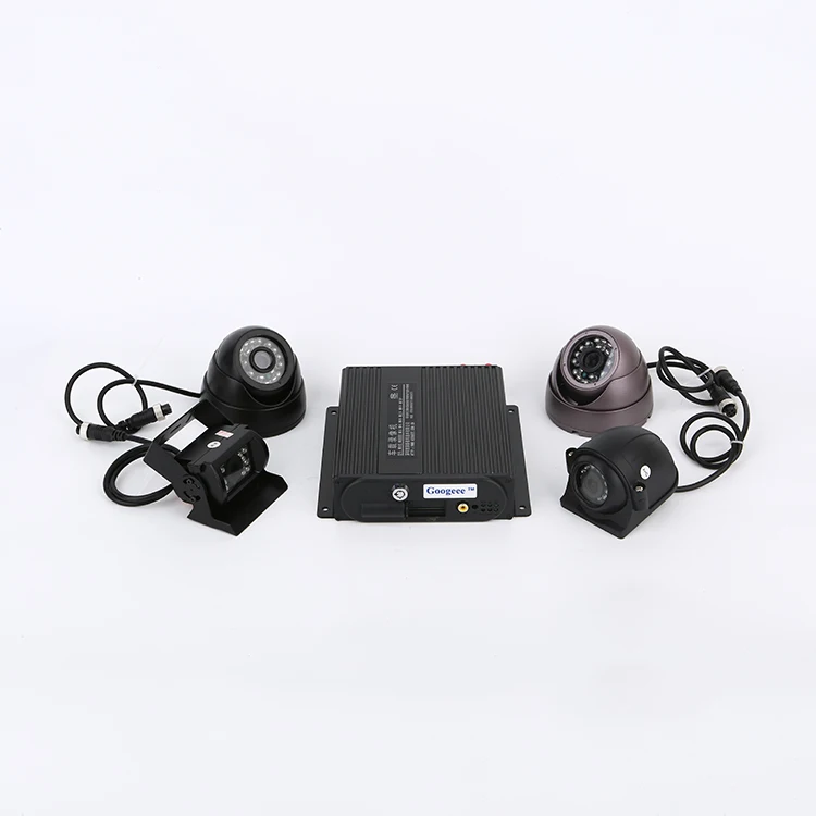 
Top quality 720p 3g gsm dvr 4ch mobile car video recorder 