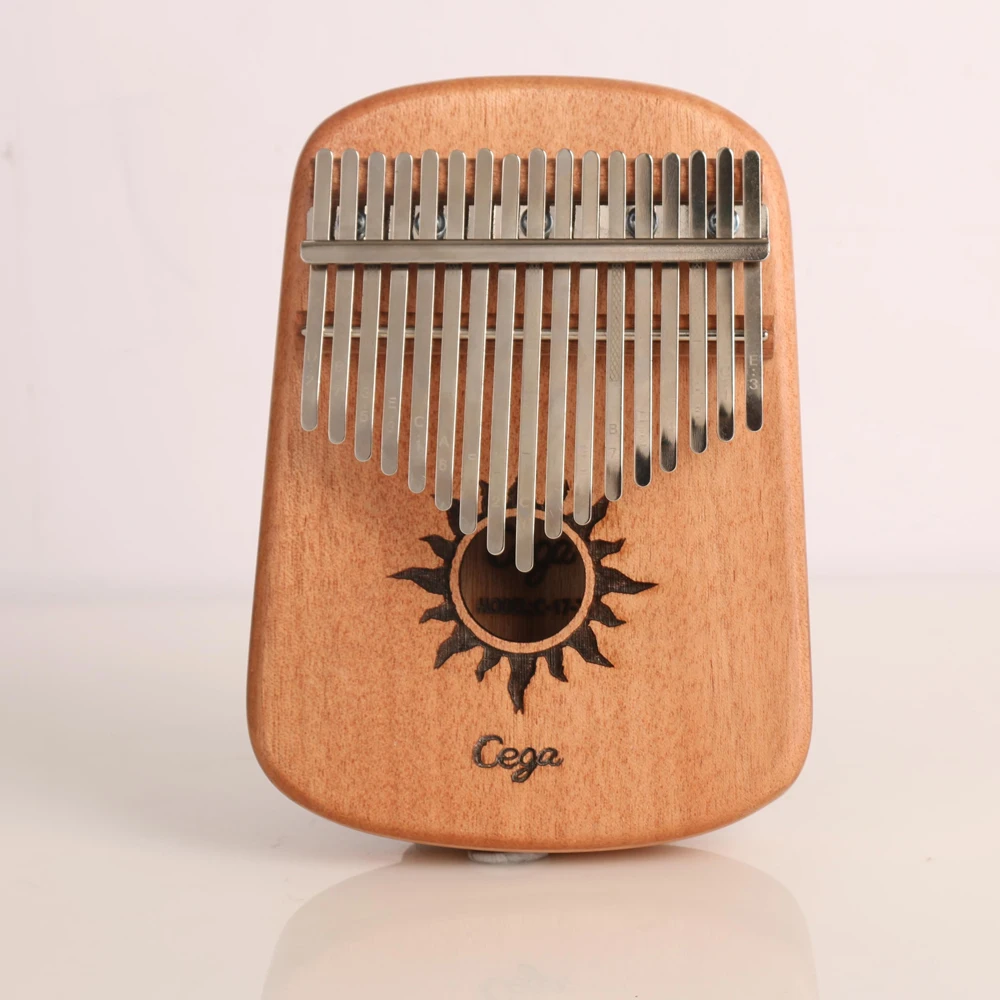 2019 new and hot amazon items 17 key kalimba mahogany thumb piano finger mbira