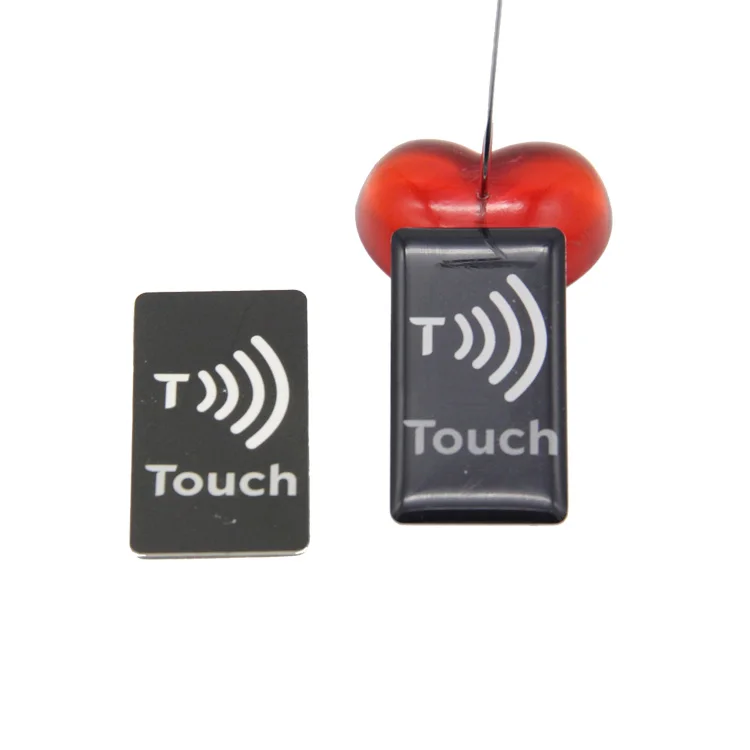 печати 860-960 мГц неправильной формы RFID кристалл эпоксидной карты, смарт-карты смолы для общественного транспорта