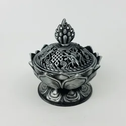 gold plated censer metal alloy incense burner
