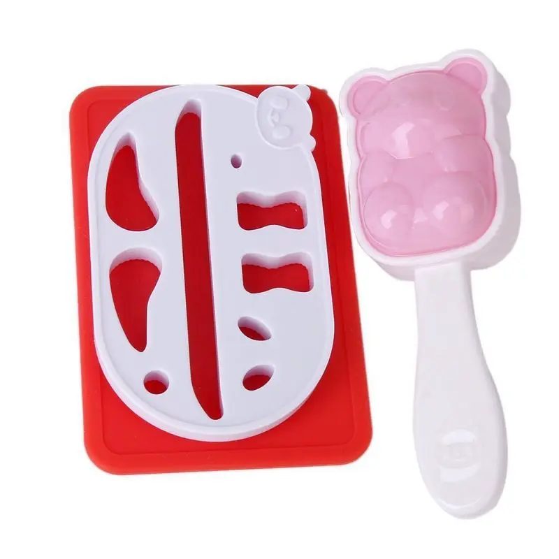 
Plastic panda shape sushi rice mold 