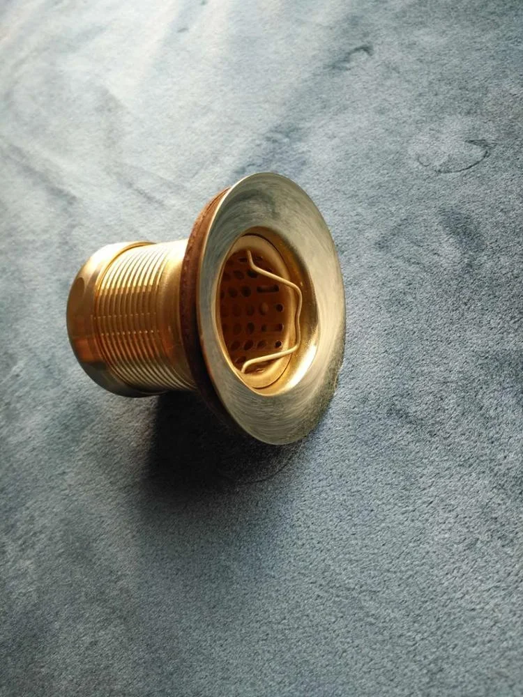 
Kitchen Sink Drain Assembly and Basket Strainer - Fits Junior duo 2-1/2