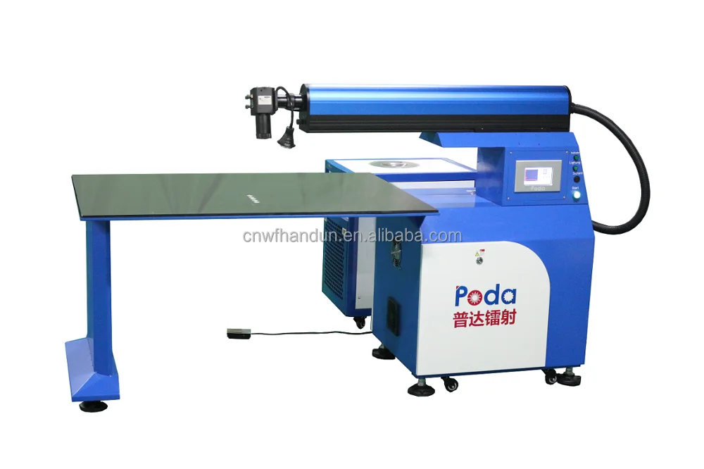 stainless and aluminum advertising letter automatic welding machine