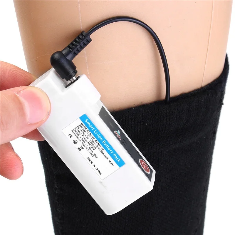 Winter Ski Usb Rechargeable Battery Electric Heated Socks