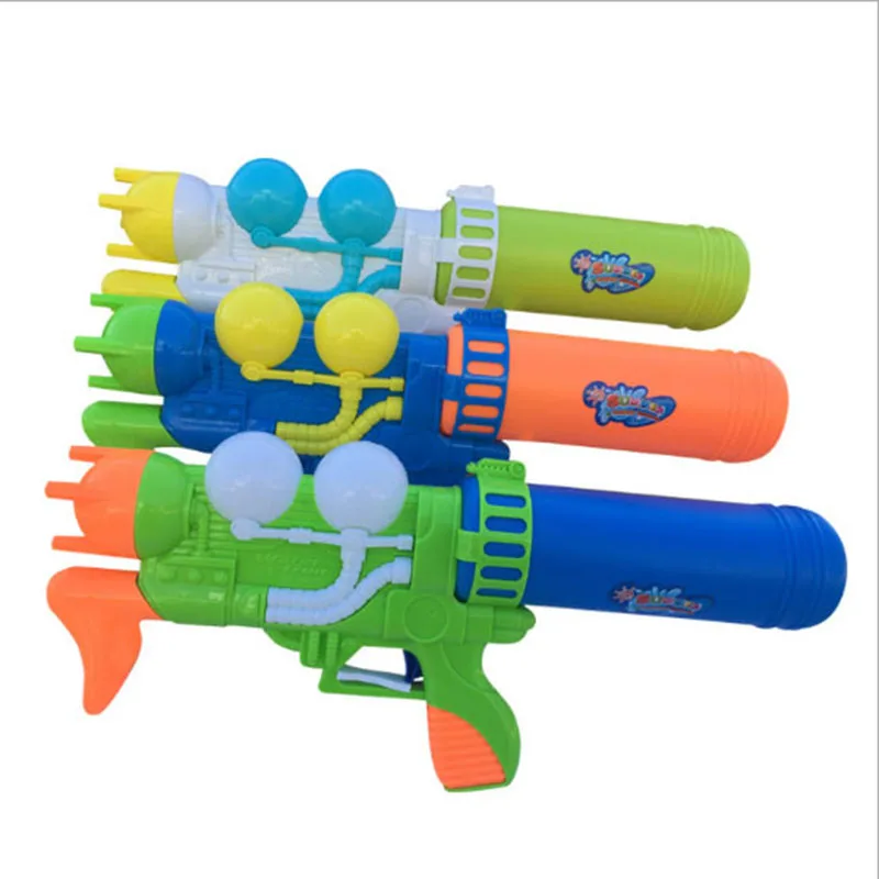 Cheap toys 40cm super soaker war power water gun for running man Summer Toy