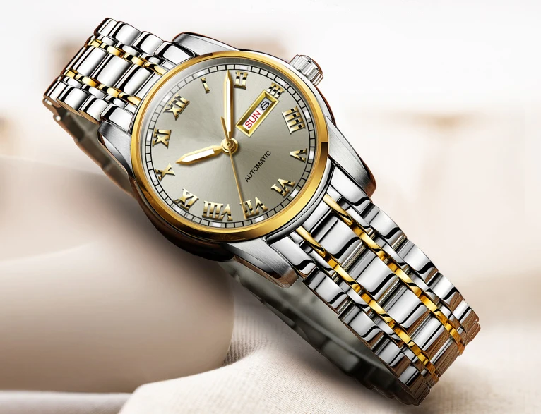 Дамы вершины 2017 цепи наручные часы бесплатный образец женщины аксессуары люксовый бренд часы