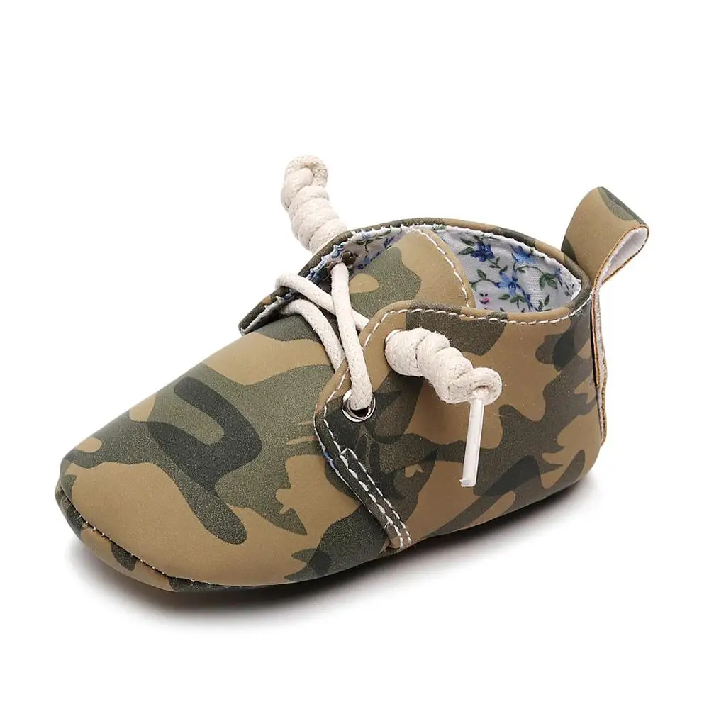 Toddler Baby Shoes Girls Boys First Walkers Bebe Baby Sneakers Lace Newborn Baby Moccasins Crib Shoes