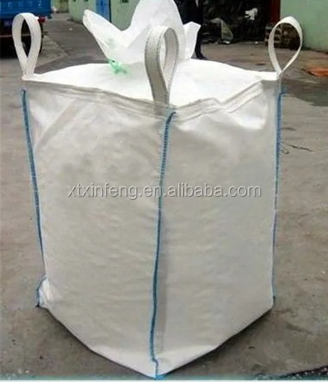 
Hot sale pp jumbo bag/pp big bag/ton bag for sand, building material, chemical, fertilizer, flour , sugar 