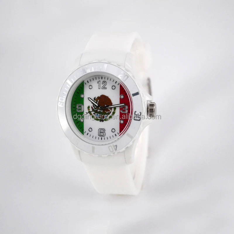 
2020 soccer world cup promotion watch Spain flag and other flags on dial 
