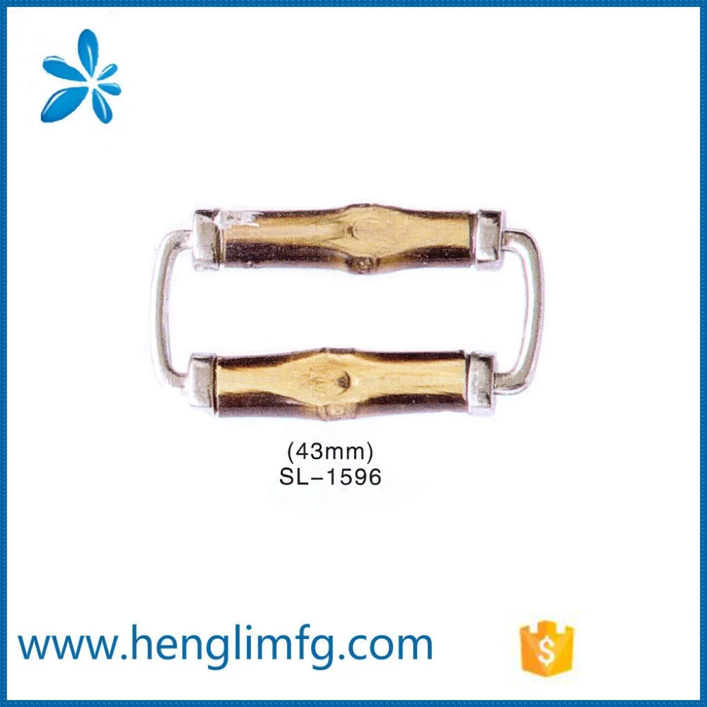 Замена металла античная твердой латуни ремень пряжка для ремесел