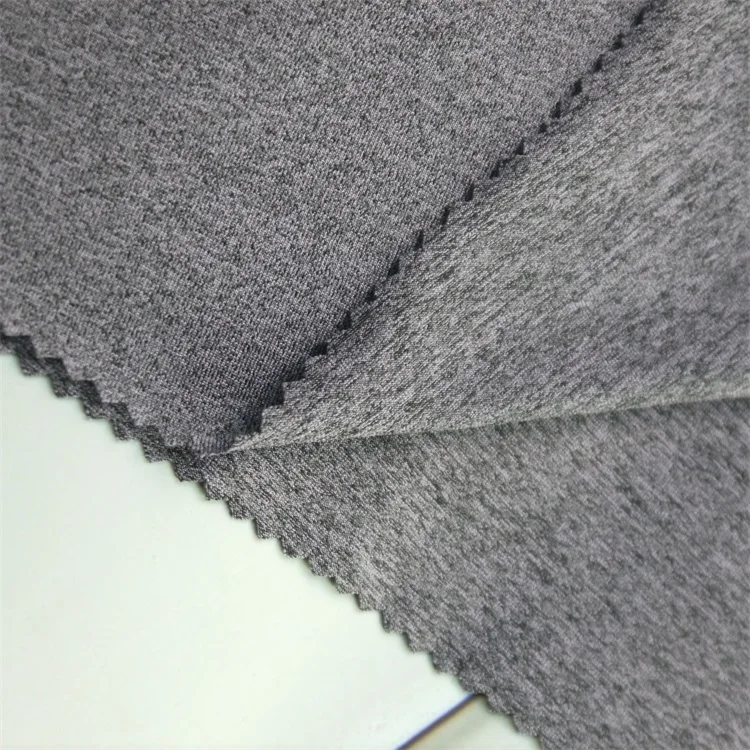 
195gsm stretched jersey knit fabric polyester for yoga suit 