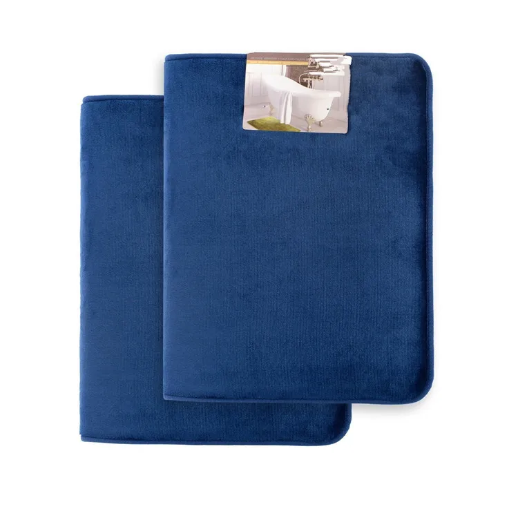 100% полиэстер короткий ворс нескользящий коврик пены