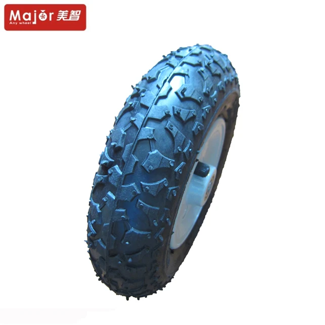 200x50mm mountain board/electric scooter/skateboard wheels pneumatic rubber tyre